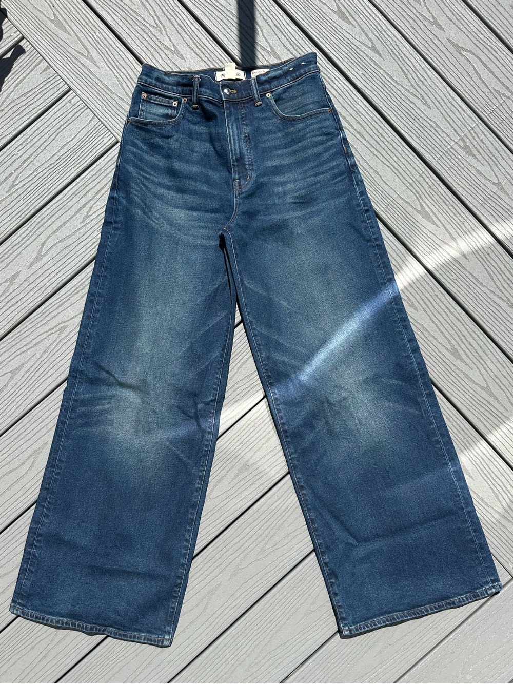 Madewell Superwide Leg Kaihara Denim